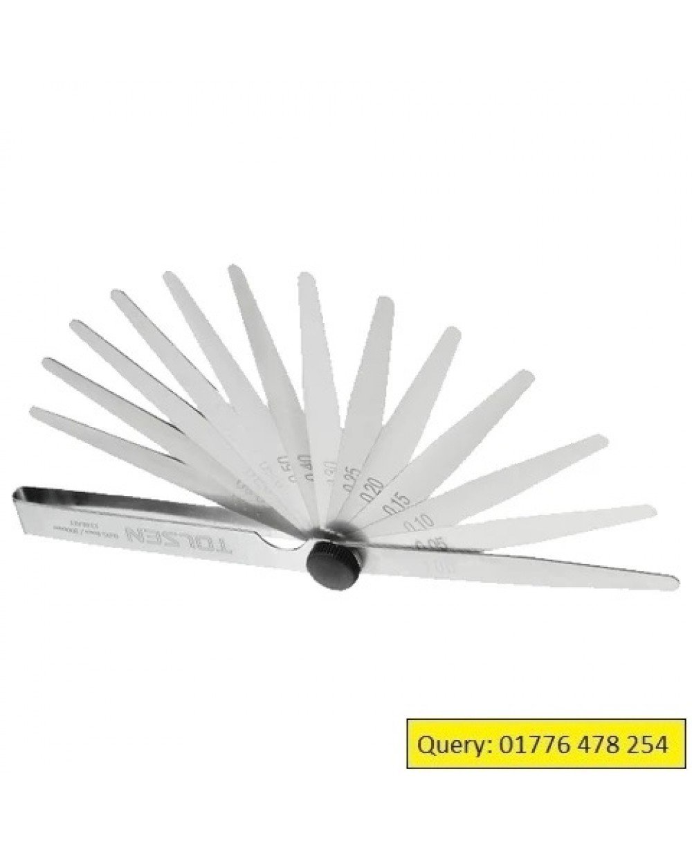 Tolsen Feeler Guages Chrome Plated