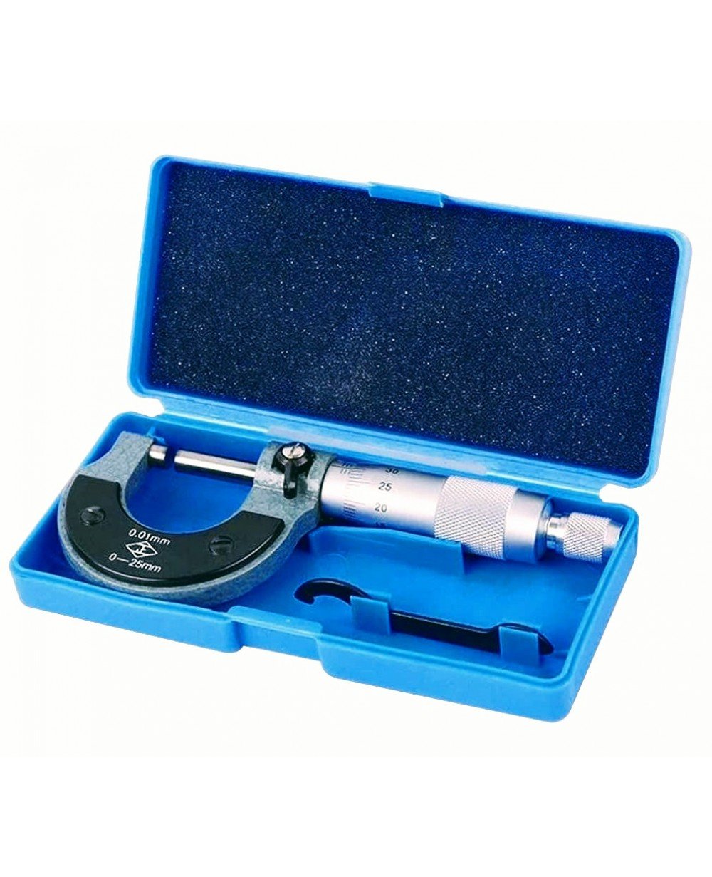 Screw Gauge/Micrometer 25mm With Wooden Box