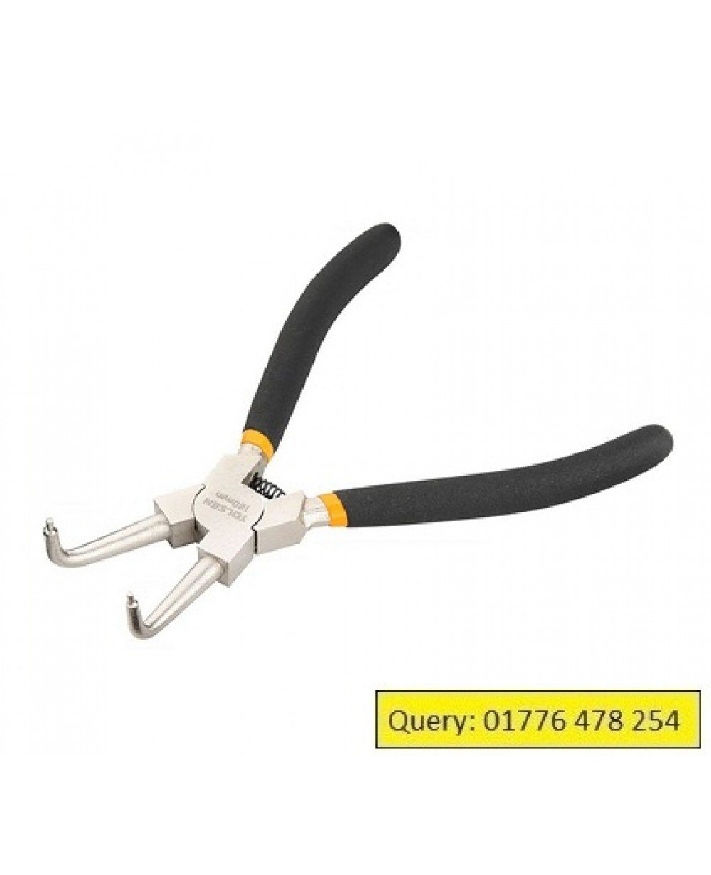 TOLSEN Internal Circlip Pliers Bent Type 7"