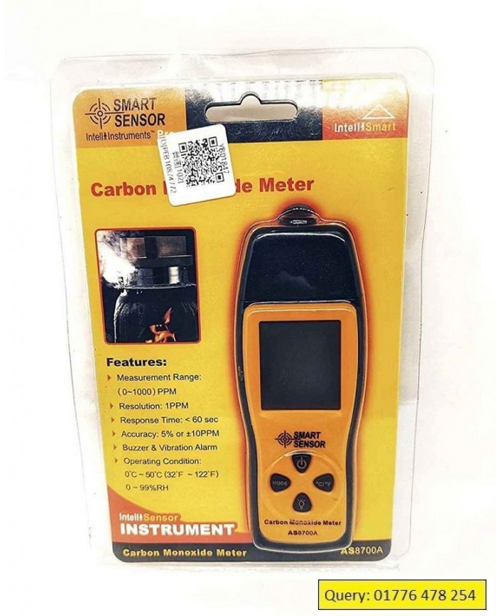 Carbon Monoxide Gas Detector Meter