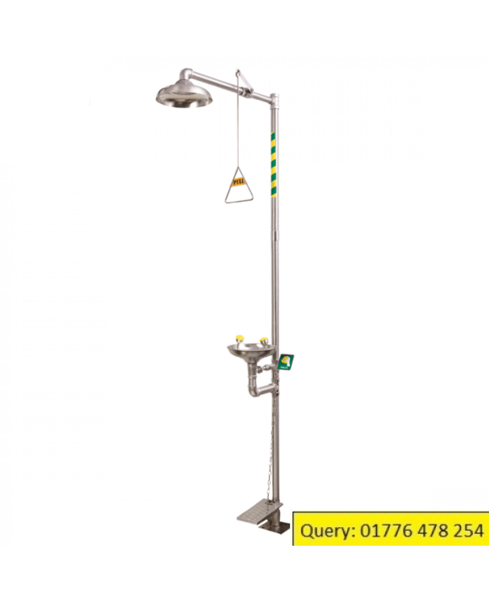 Emergency Shower and Eye Wash Station SS