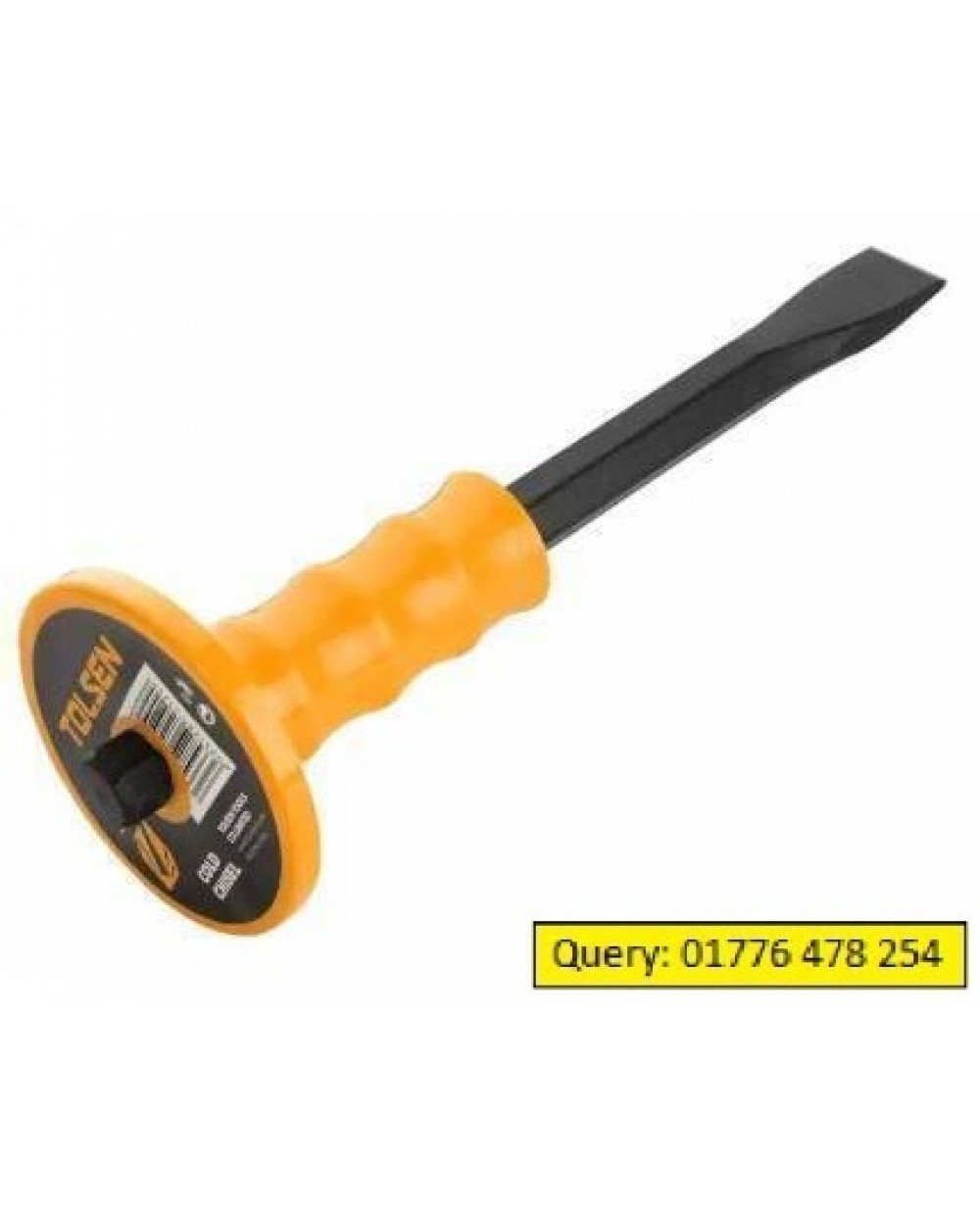 TOLSEN Chisel with Hand Protection 250mm