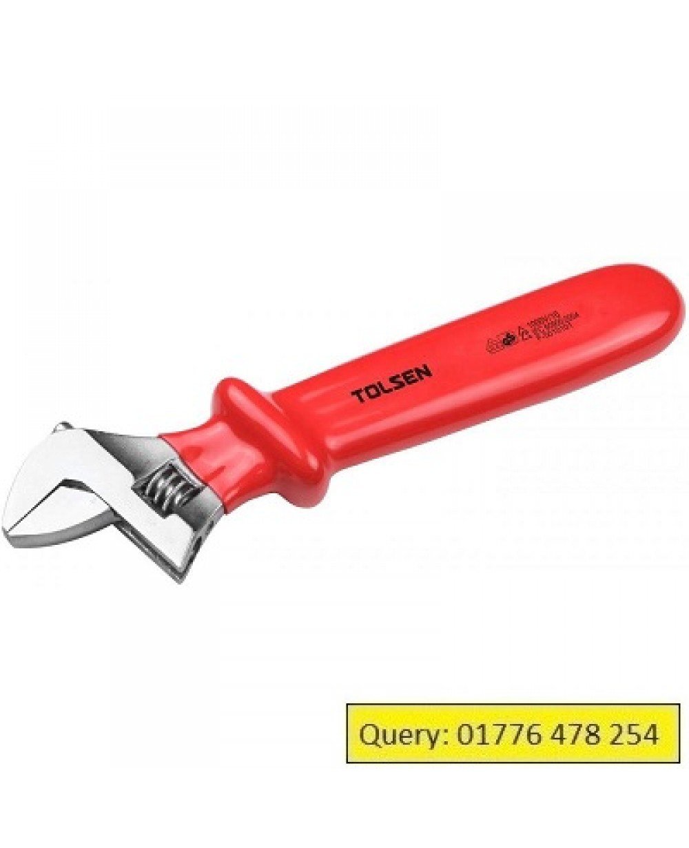 Tolsen VDE 1000V Adjustable Wrench 10"
