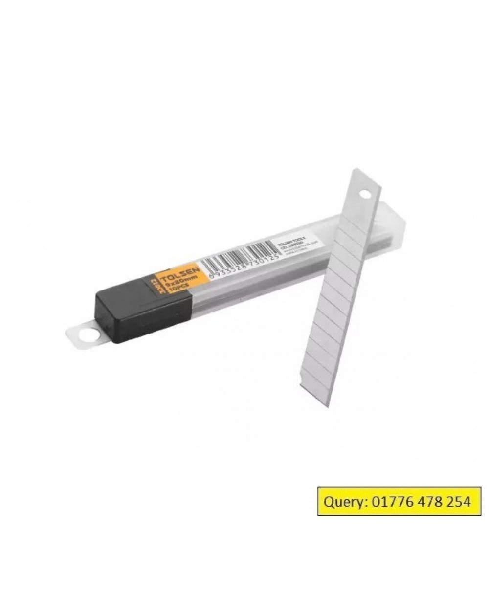 Blade Refill Set (9x80mm) 10pcs Tolsen 30012