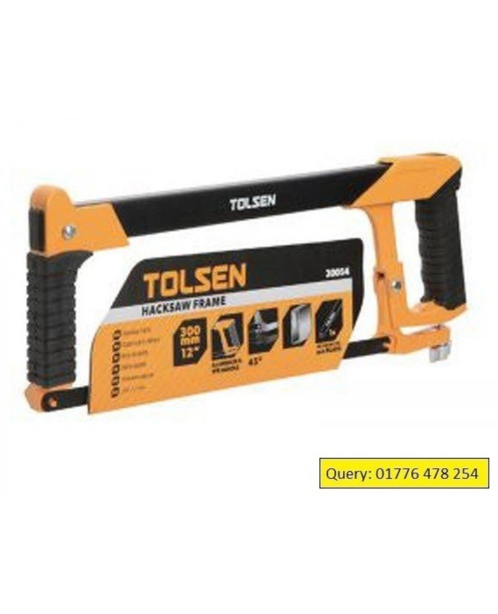 TOLSEN Square Hacksaw Frame Double Handle 12 inch