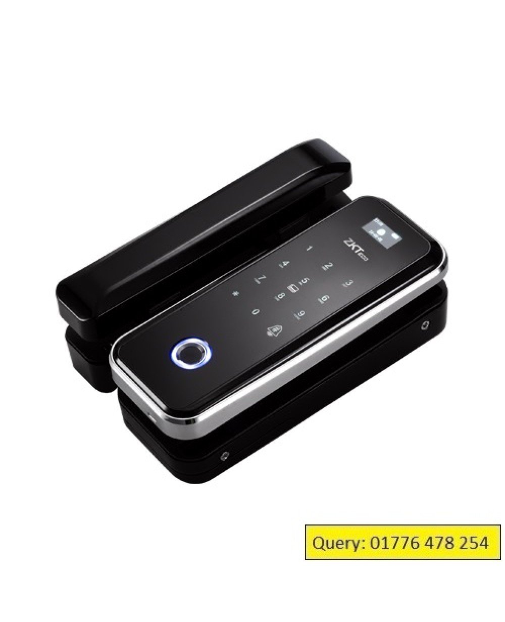 Hybrid Fingerprint Glass Door Lock ZKTeco GL300