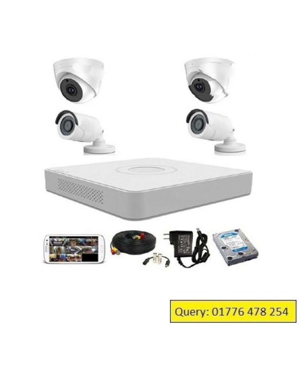 CCTV Package 4-Pcs Camera