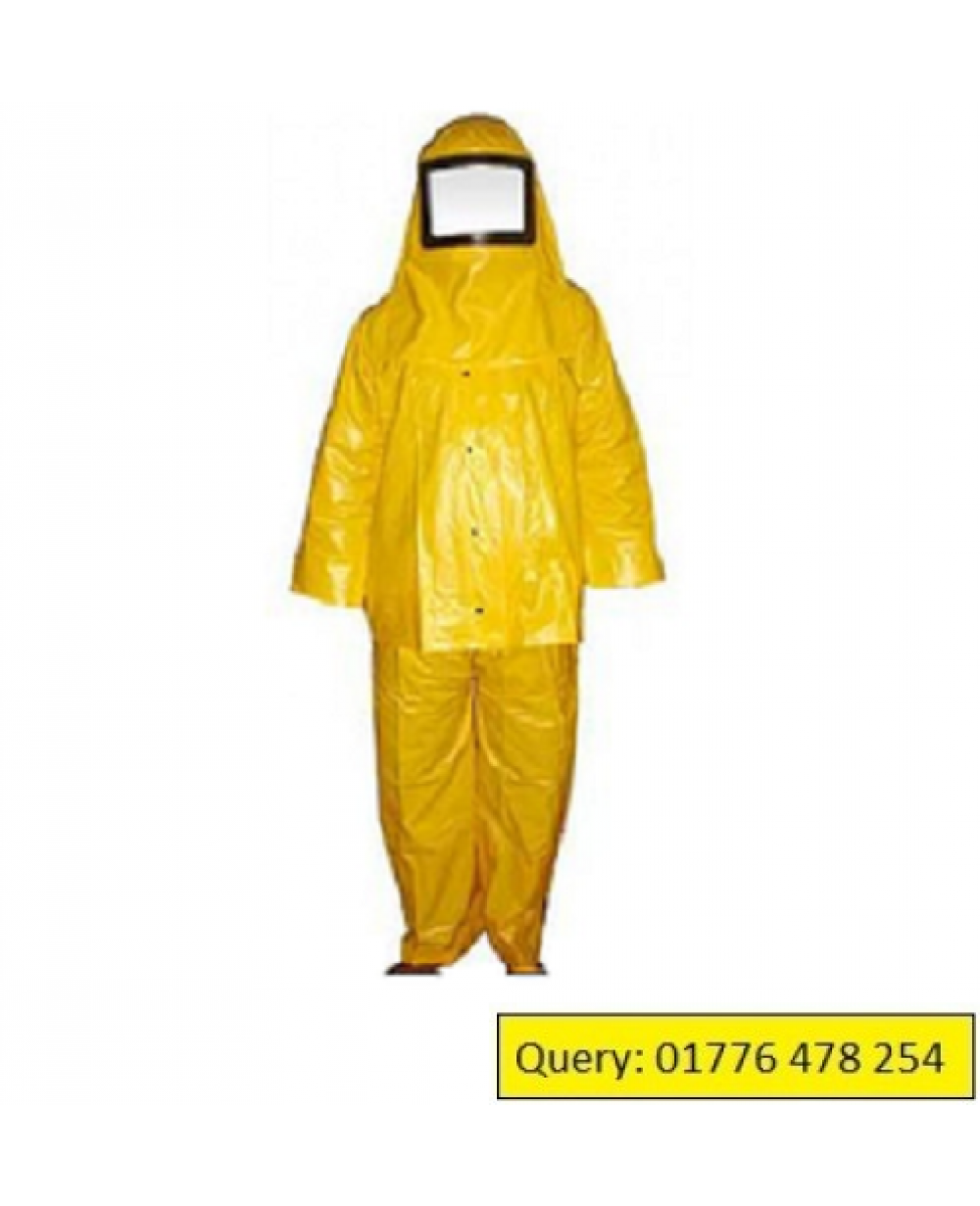Chemical Resistant Suit with Hoody