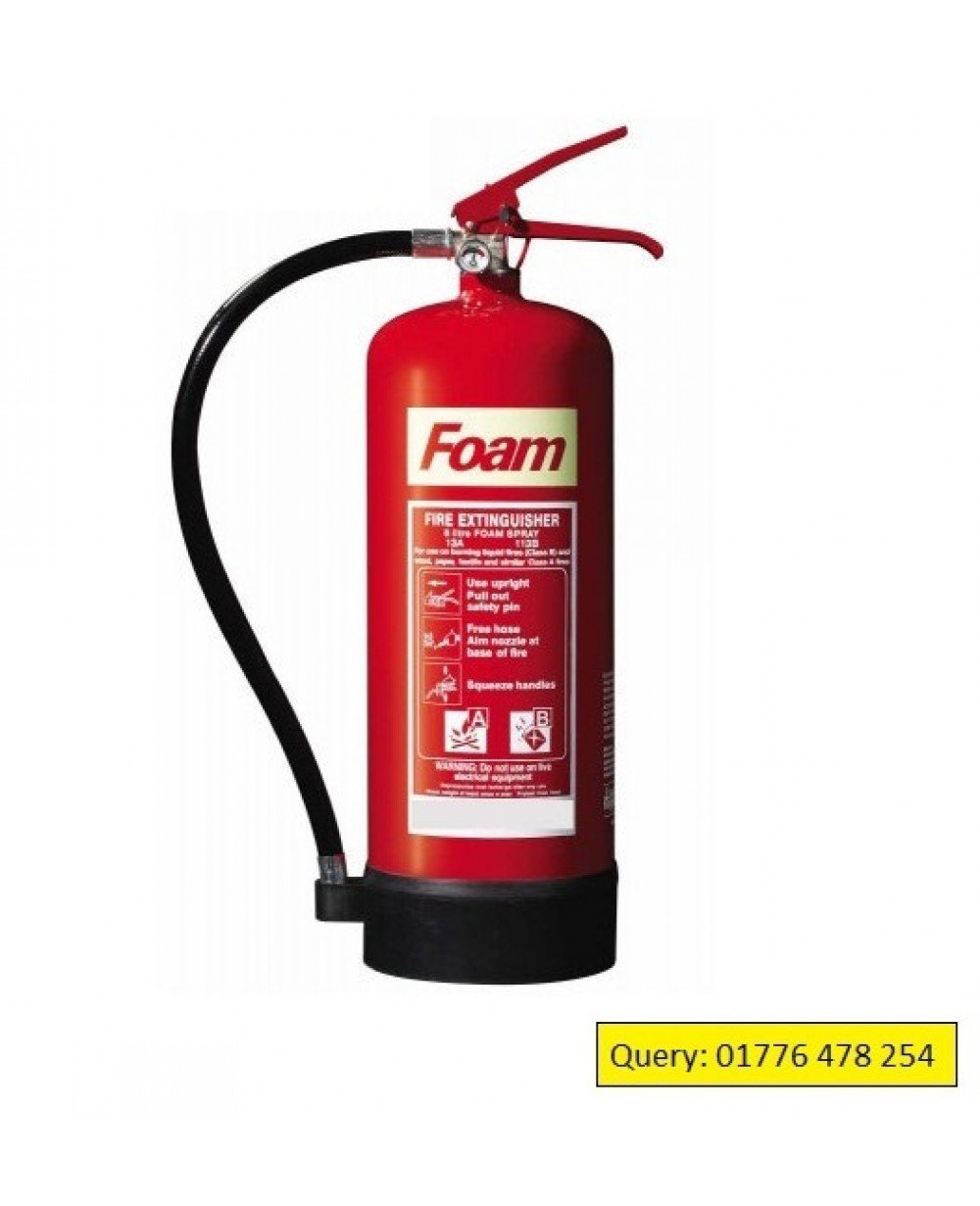 Refilling of Foam Fire Extinguisher