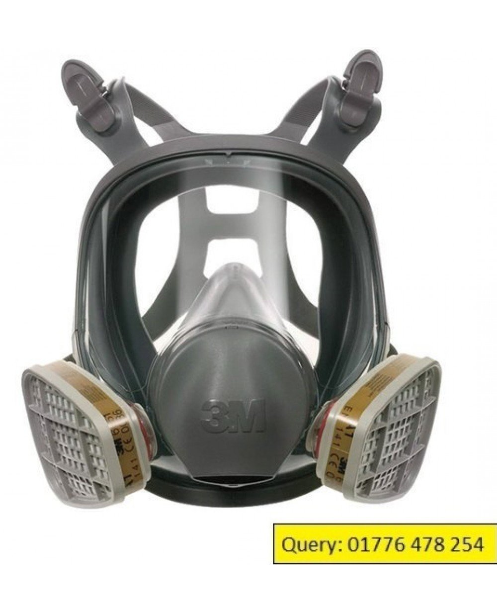 3M Full Face Gas Mask Respirator