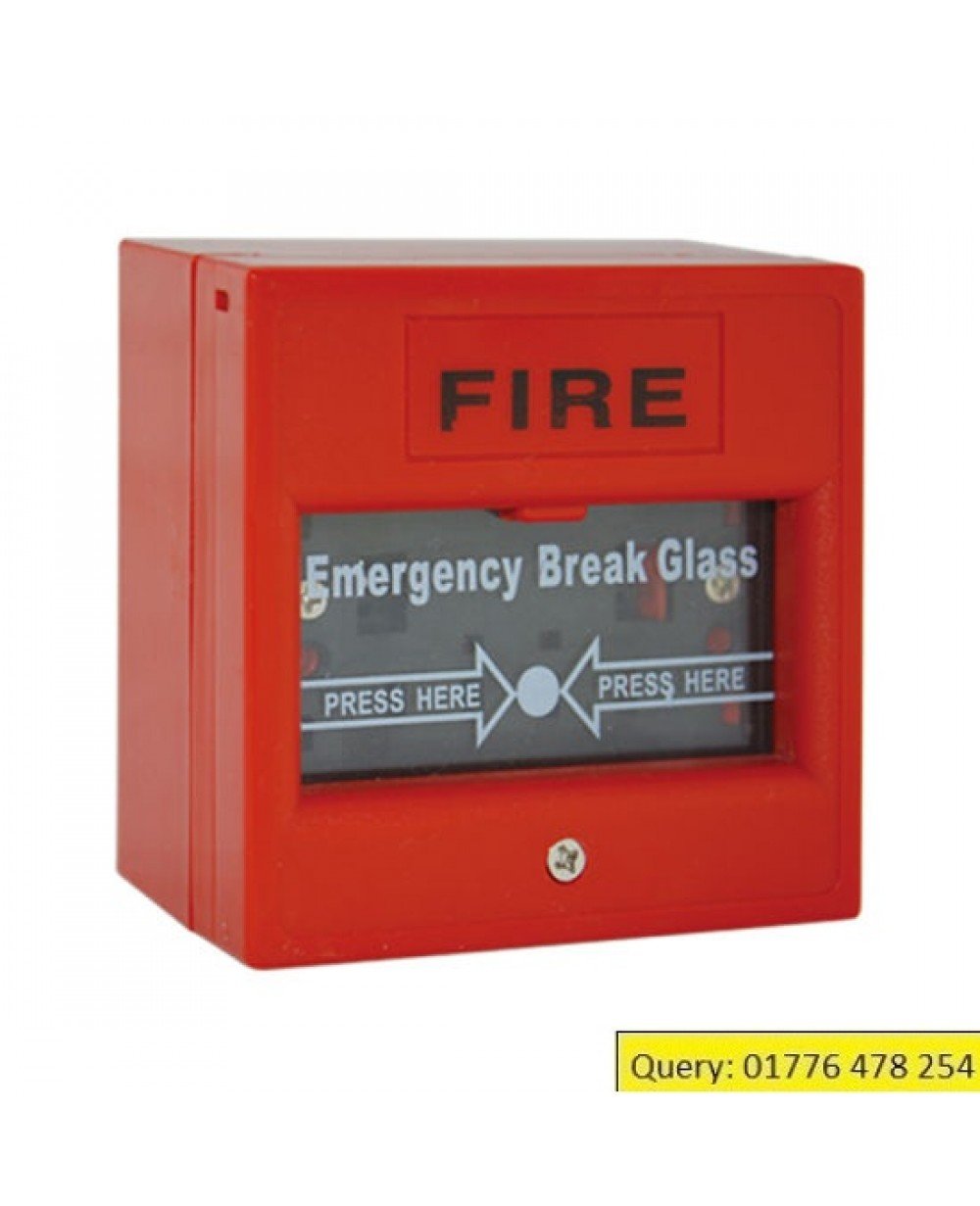 Fire Alarm Push Break Glass Switch