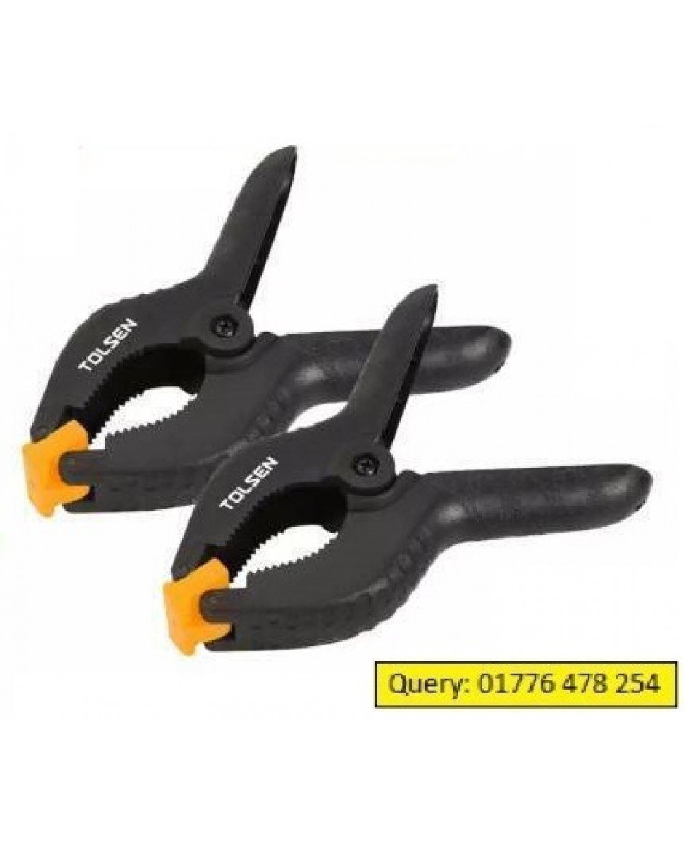 TOLSEN Nylon Spring Clamp 02pcs
