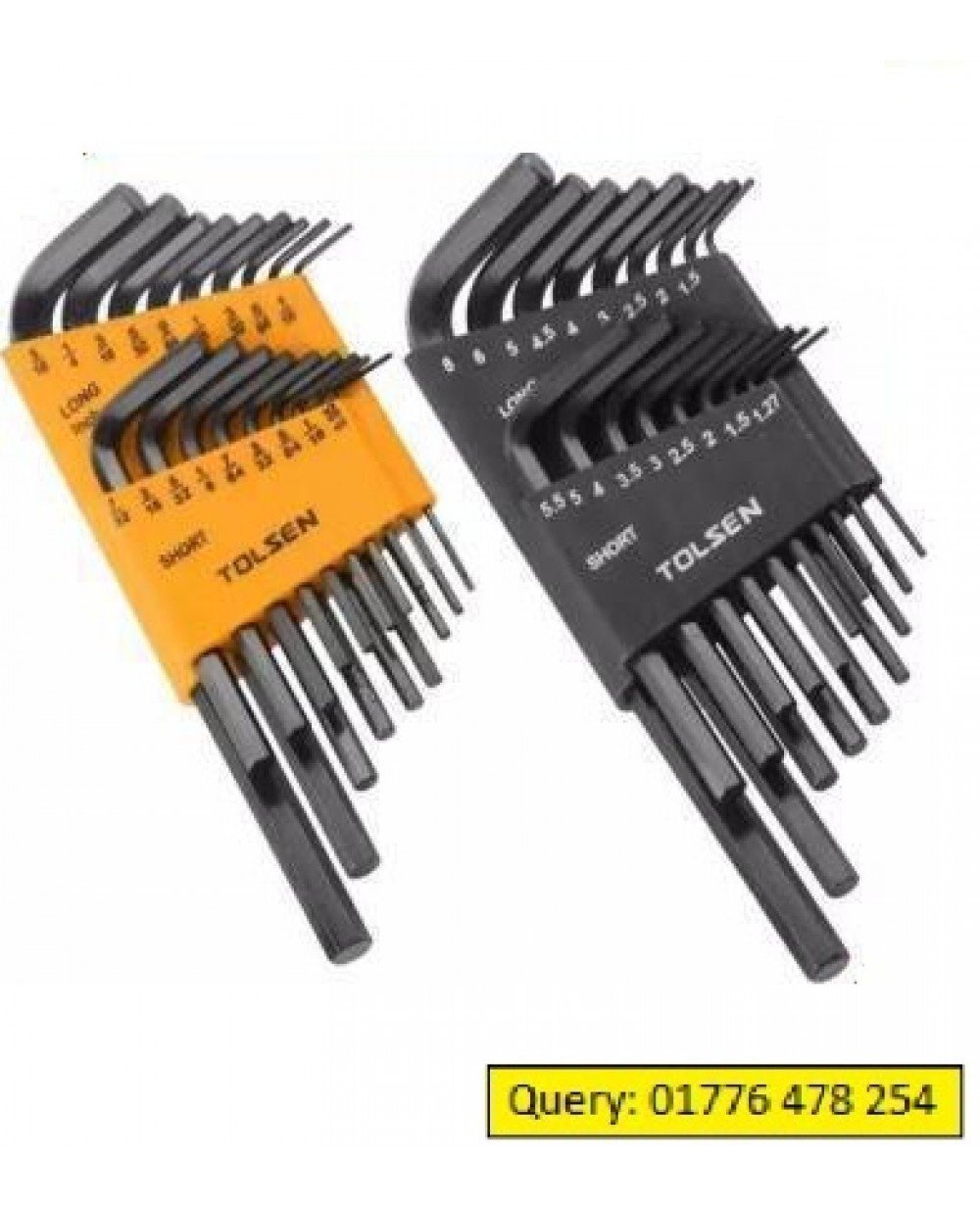 TOLSEN Allen Hex Key Set 36pcs
