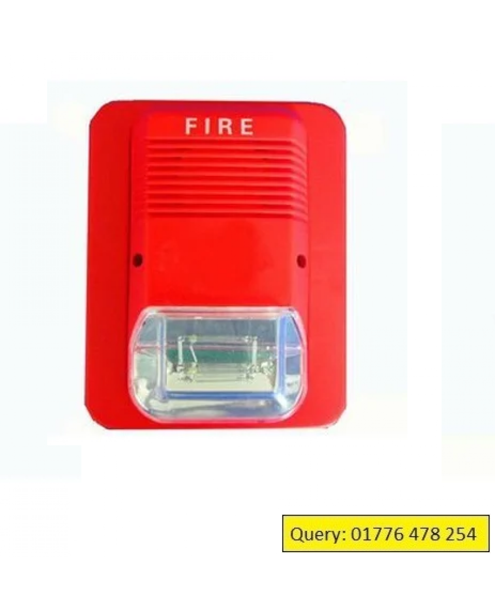 Fire Alarm Hooter/Siren with Strobe
