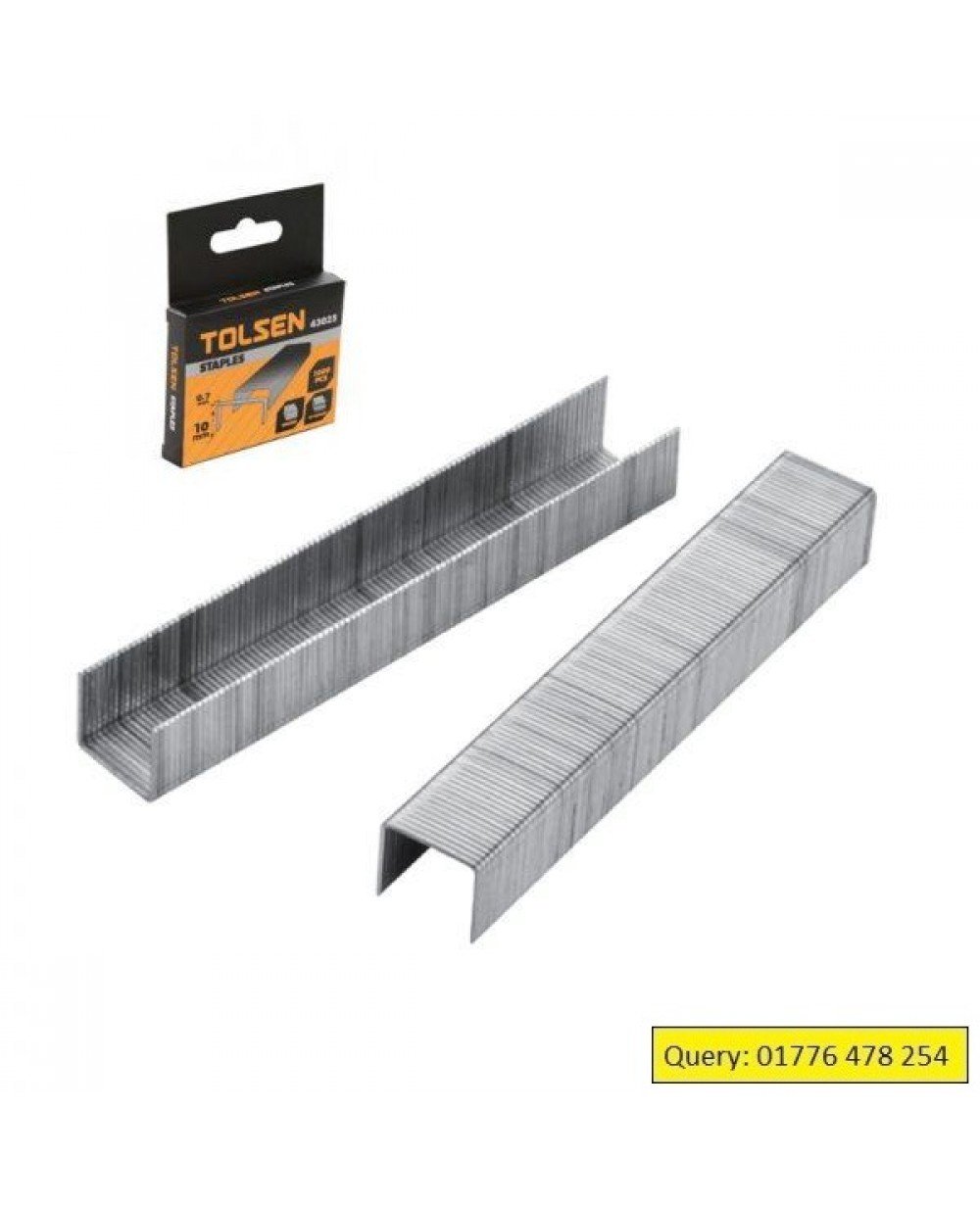 TOLSEN Staples Wire Refill (1.2 x 10mm) 1000pcs