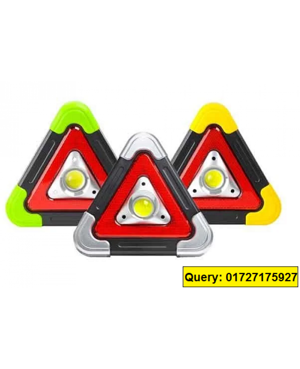 Multi Function Work Light Triangle Rechargeable Solar