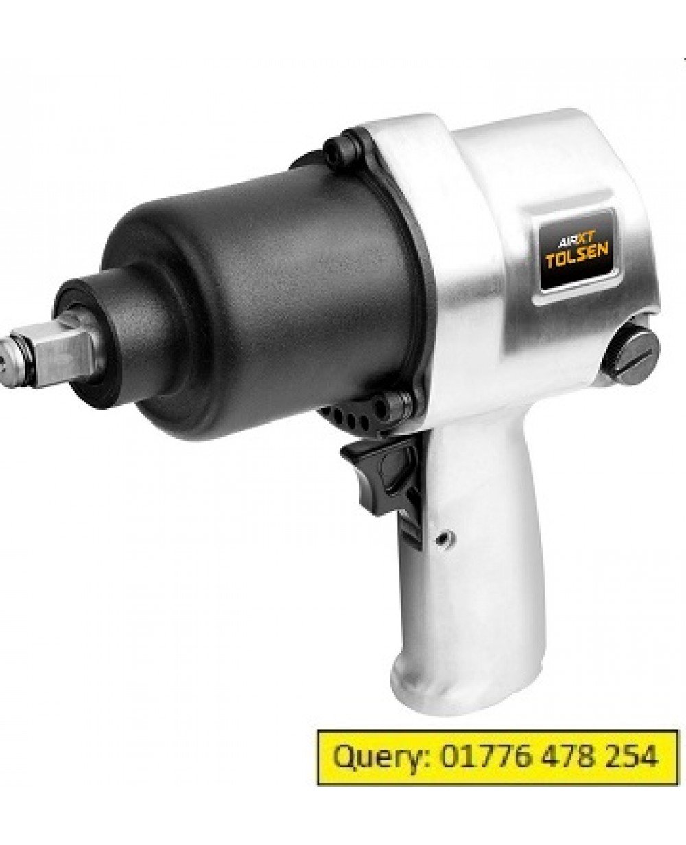 TOLSEN 1/2" Air Impact Wrench Pneumatic Tools (1000Nm Torque)