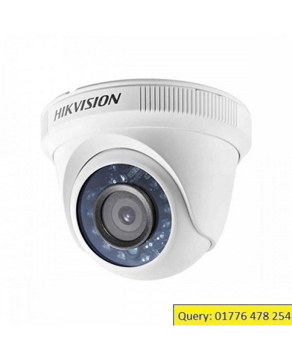 Hikvision DS-2CE56D0T-IRF Dome (Metal Body) HD TVI (2MP/1080P) CC Camera