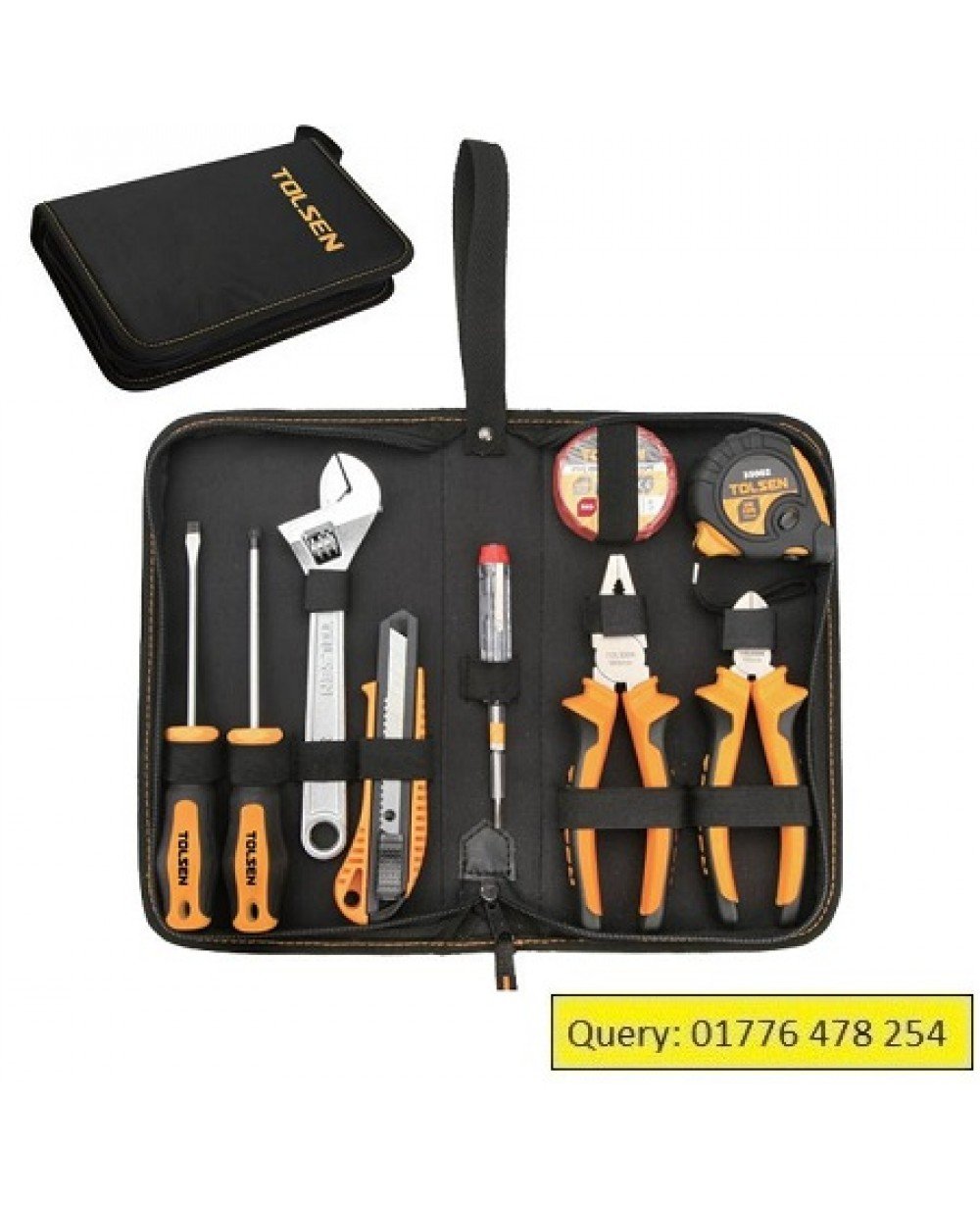 TOLSEN Hand Tools Set 9pcs