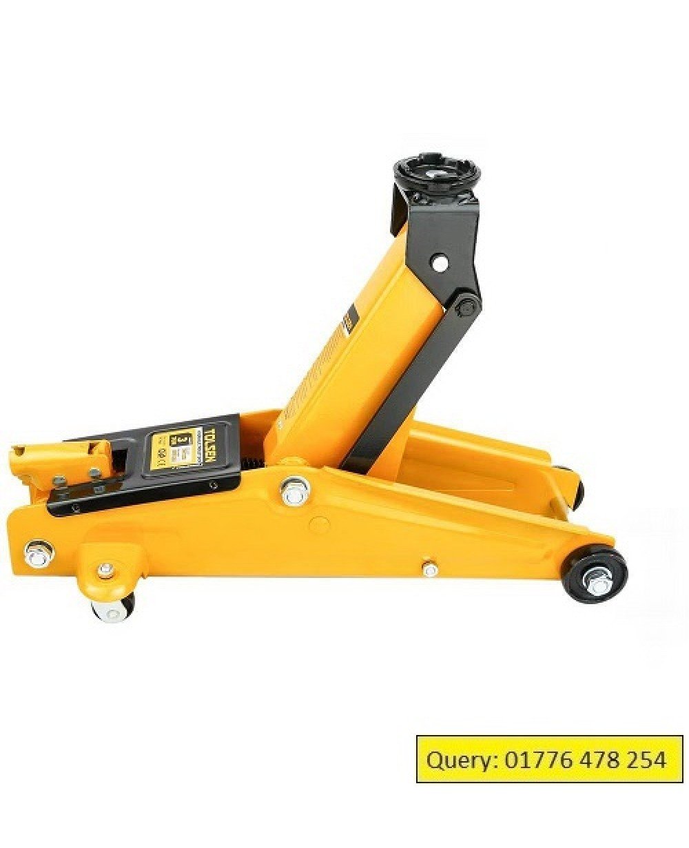 Tolsen Industrial Hydraulic Trolley Jack Dual Pump (3Tons)