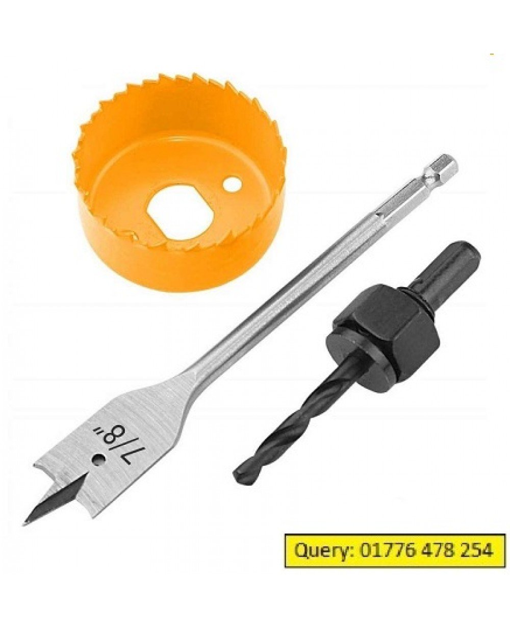 TOLSEN Door Lock Knob Installation Hole Saw Set