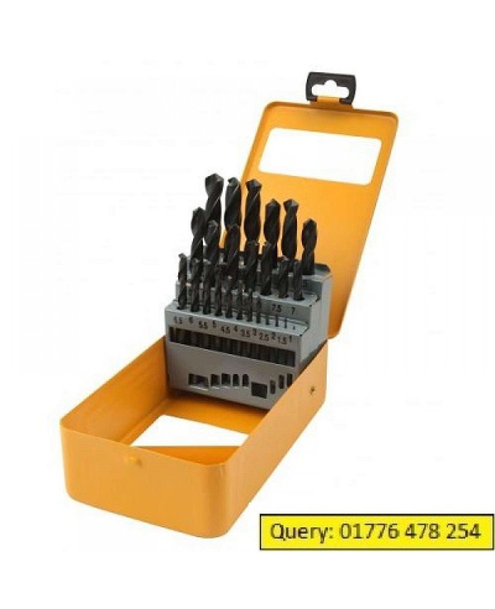 TOLSEN HSS High Speed Twist Drill Bits Set (1.5-13MM) 25pcs