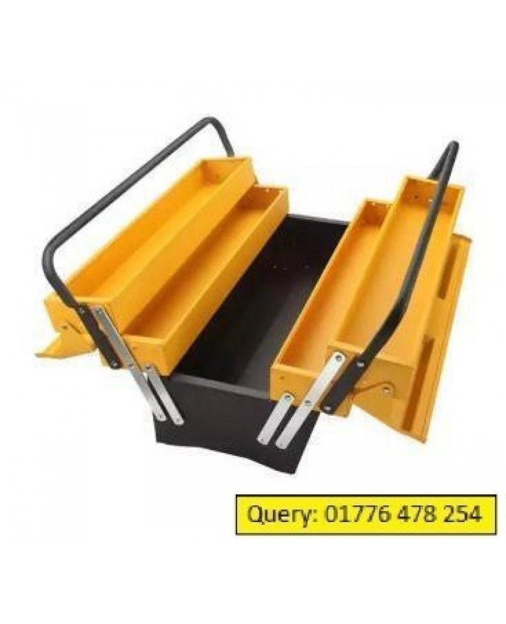 TOLSEN 3 Layer Steel Tool Box (495x200x290mm)
