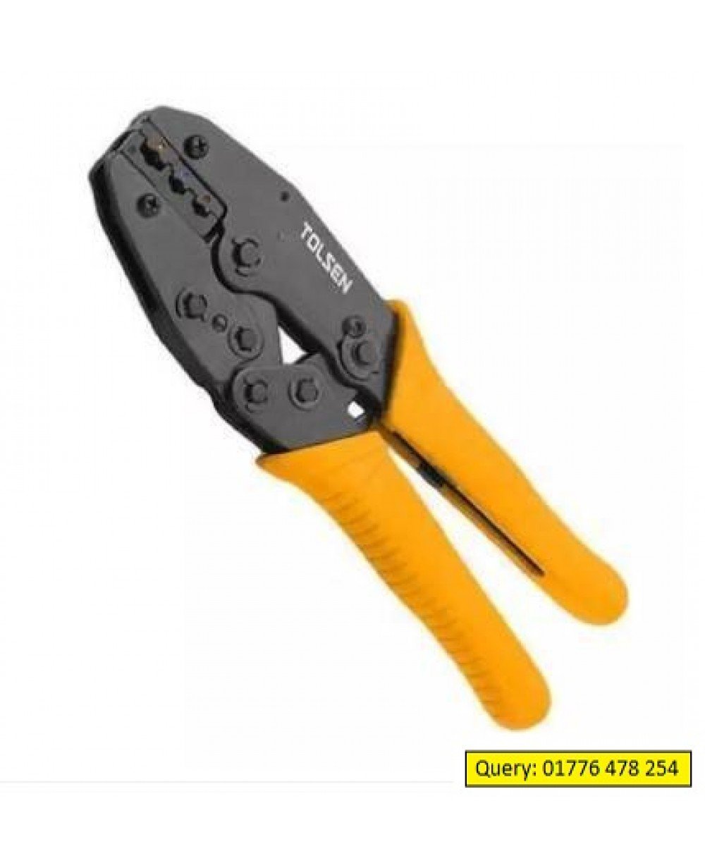 Tolsen Industrial Rachet Crimping Plier 220mm
