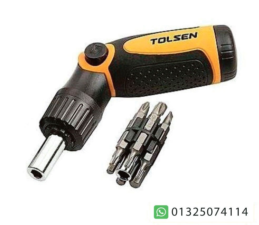 Tolsen Ratchet Screwdriver Set 14 In 1